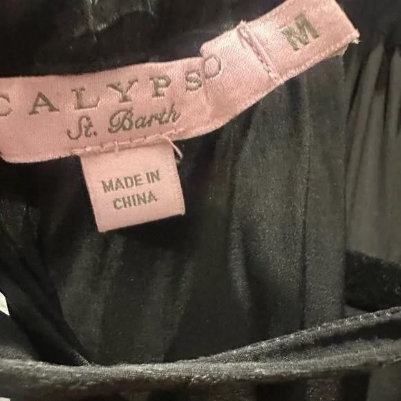 Calypso St. Barth Black Tie or Halter Maxi Gown - Picture 5 of 7